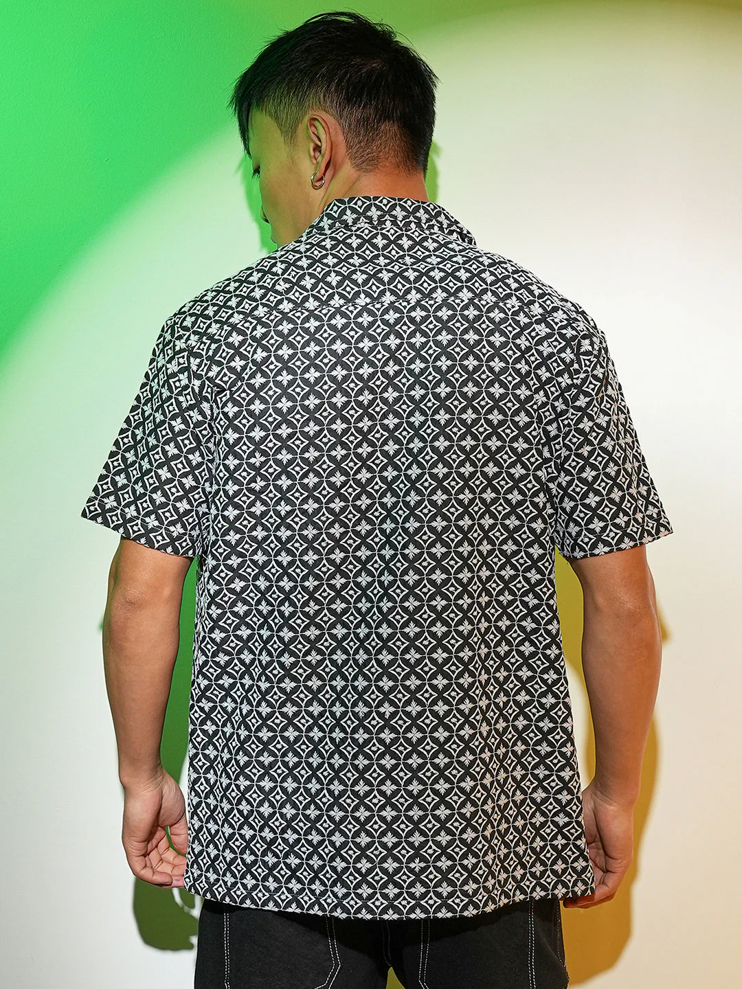 Flora-Embroidered Shirt - Image 4