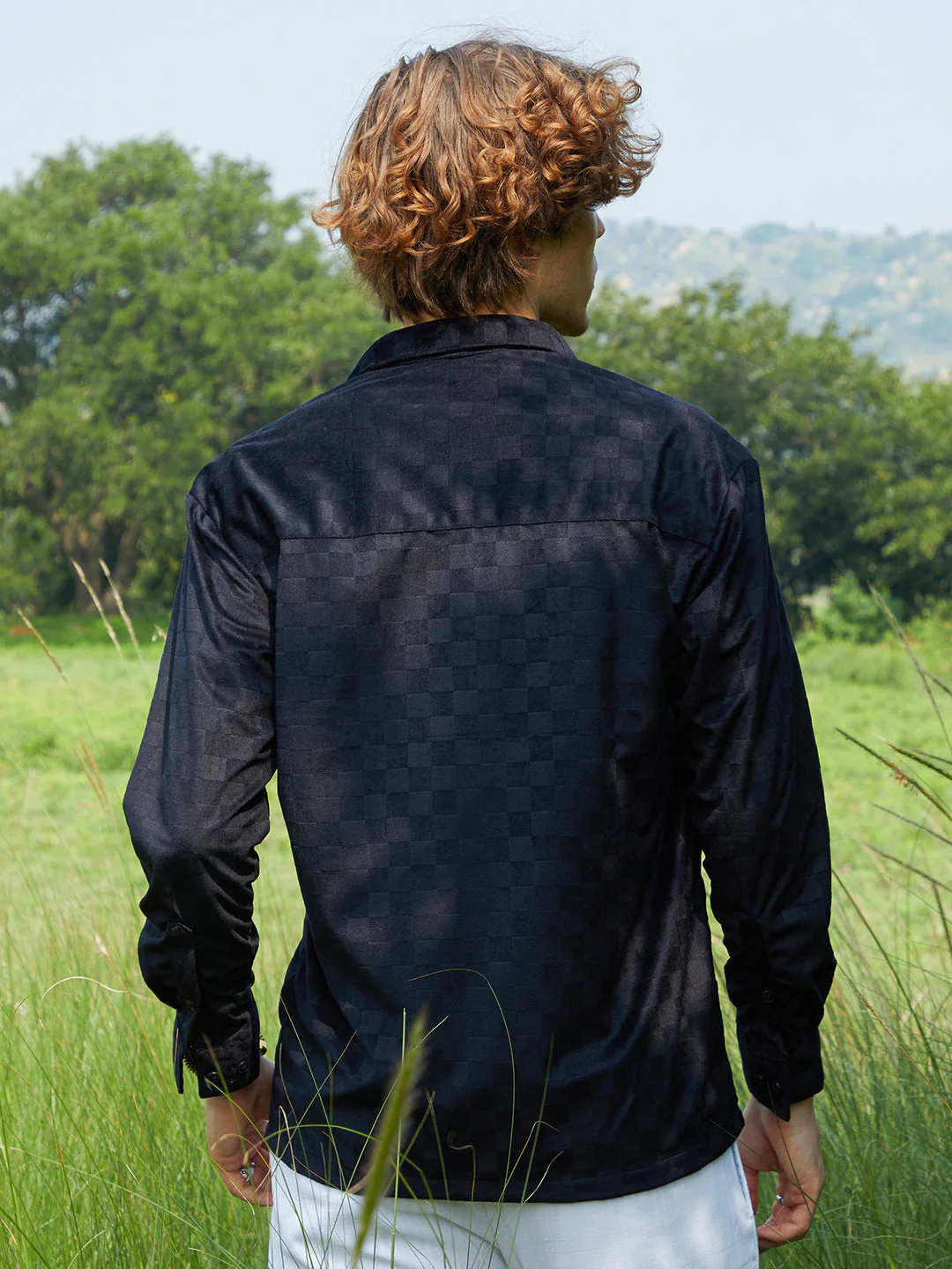 Cubic Velvet Utility Shacket - Image 4