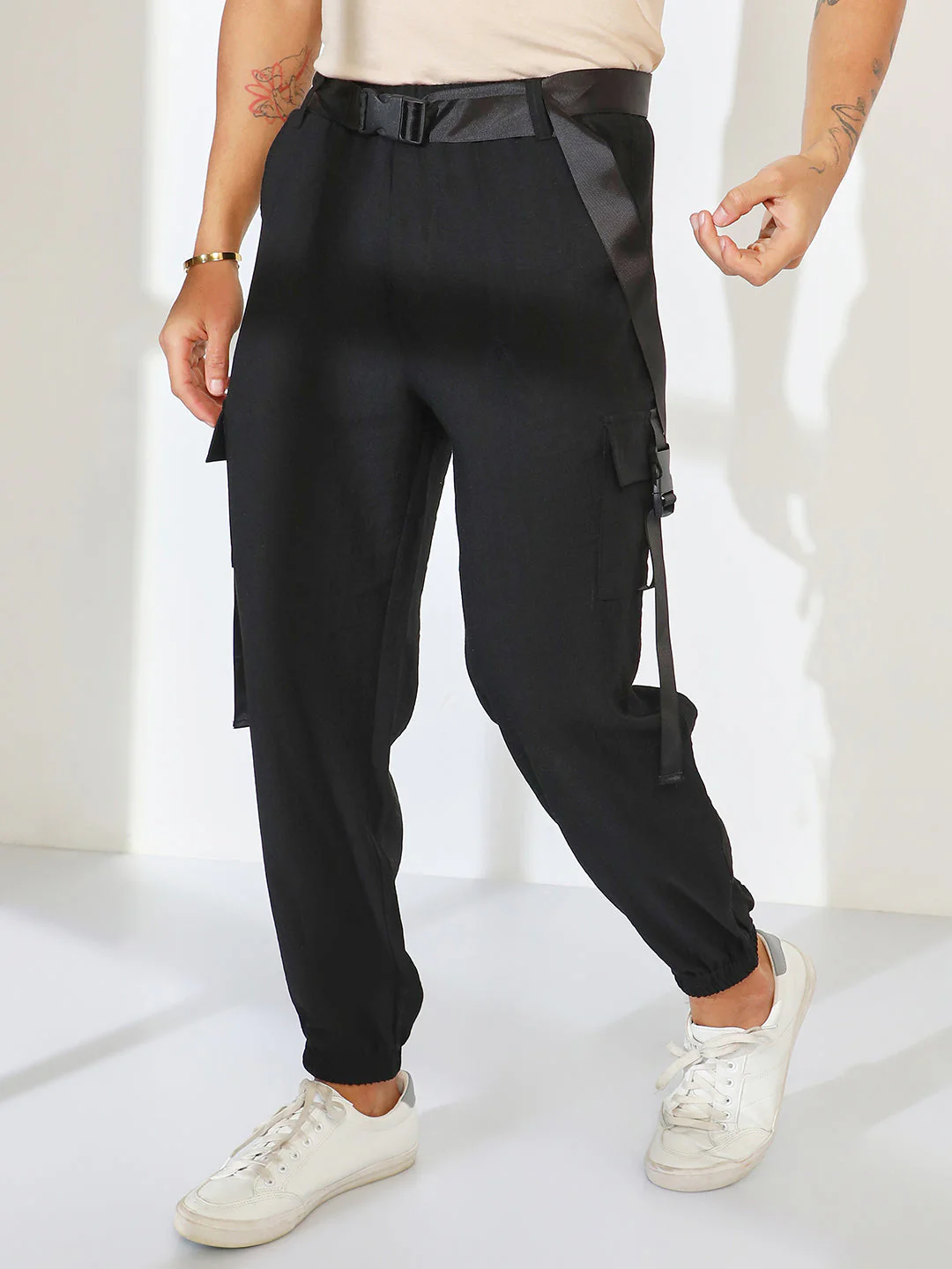 Lightweight - Cuffed Utility Trousers - Image 3