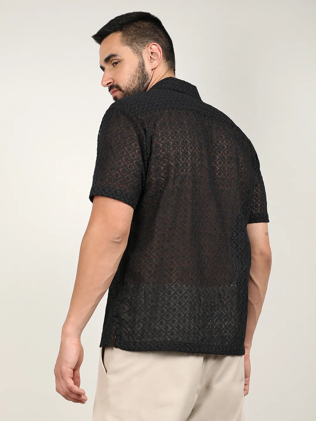 Floral Embroidered Shirt - Image 3