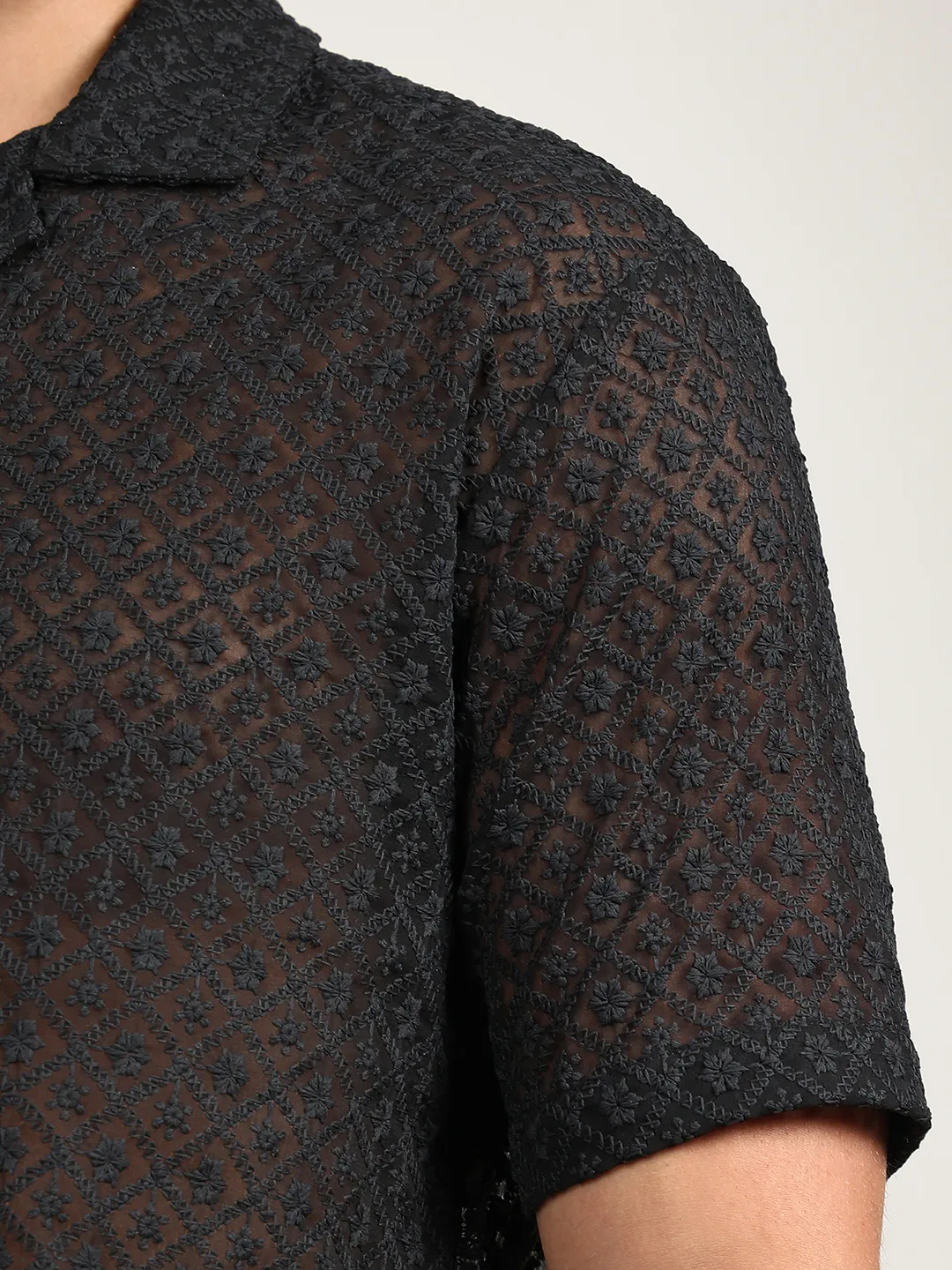 Floral Embroidered Shirt - Image 5