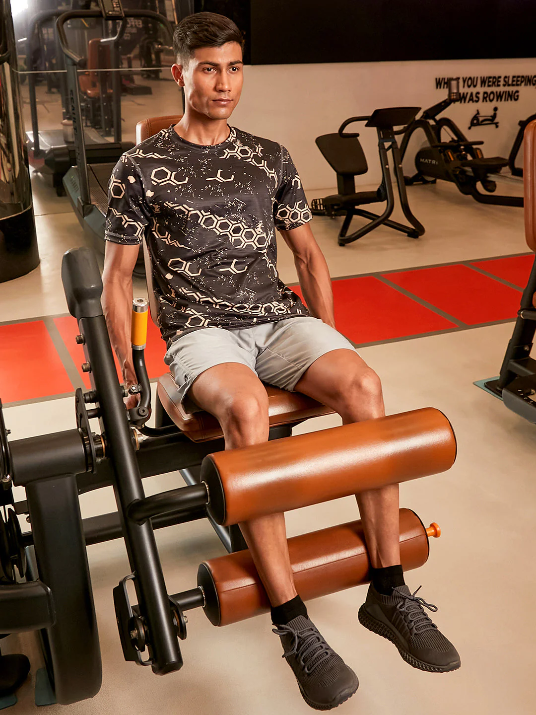 Geometric Activewear T-Shirt - Image 7