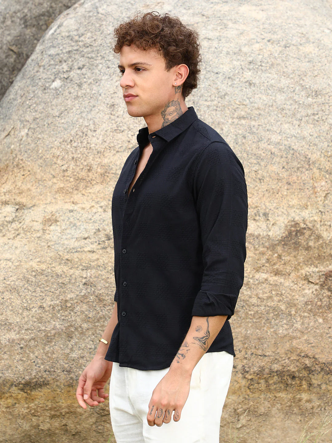 Hive-Checkered Shirt - Image 3