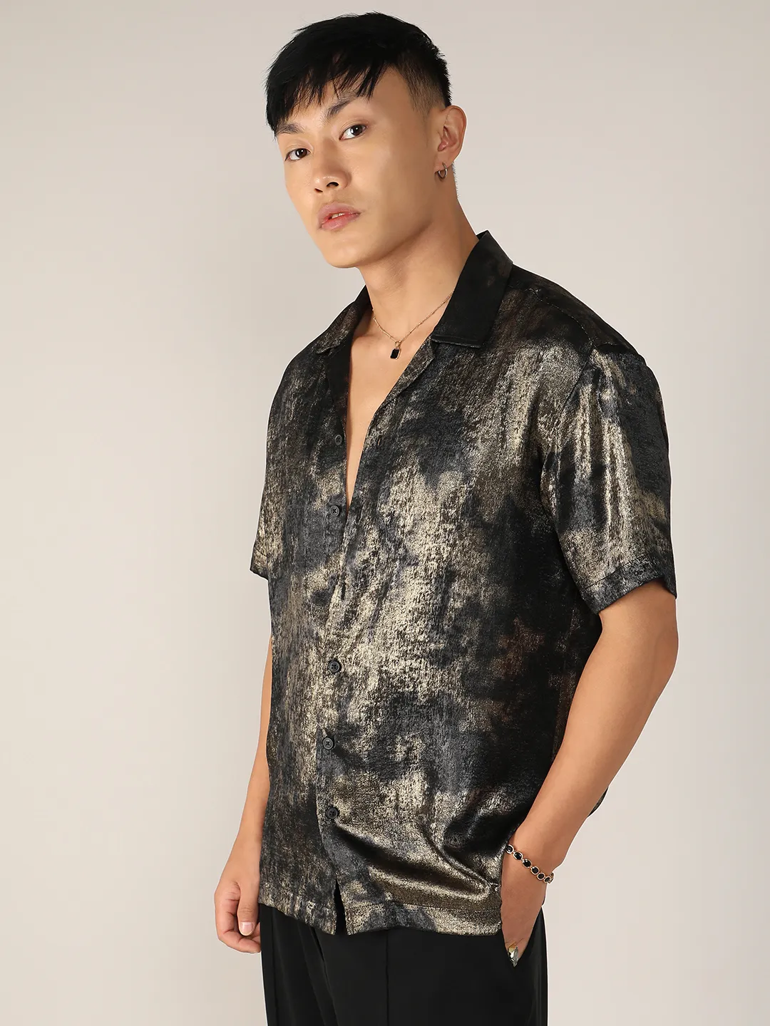 Metallic Ombre Shirt - Image 3