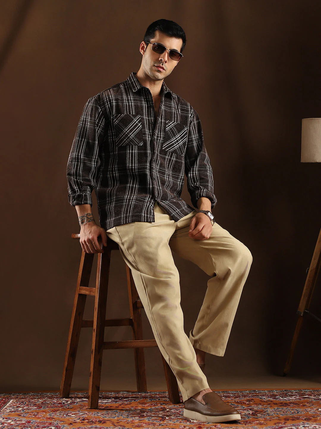 Multi-Check Utility Shacket - Image 6