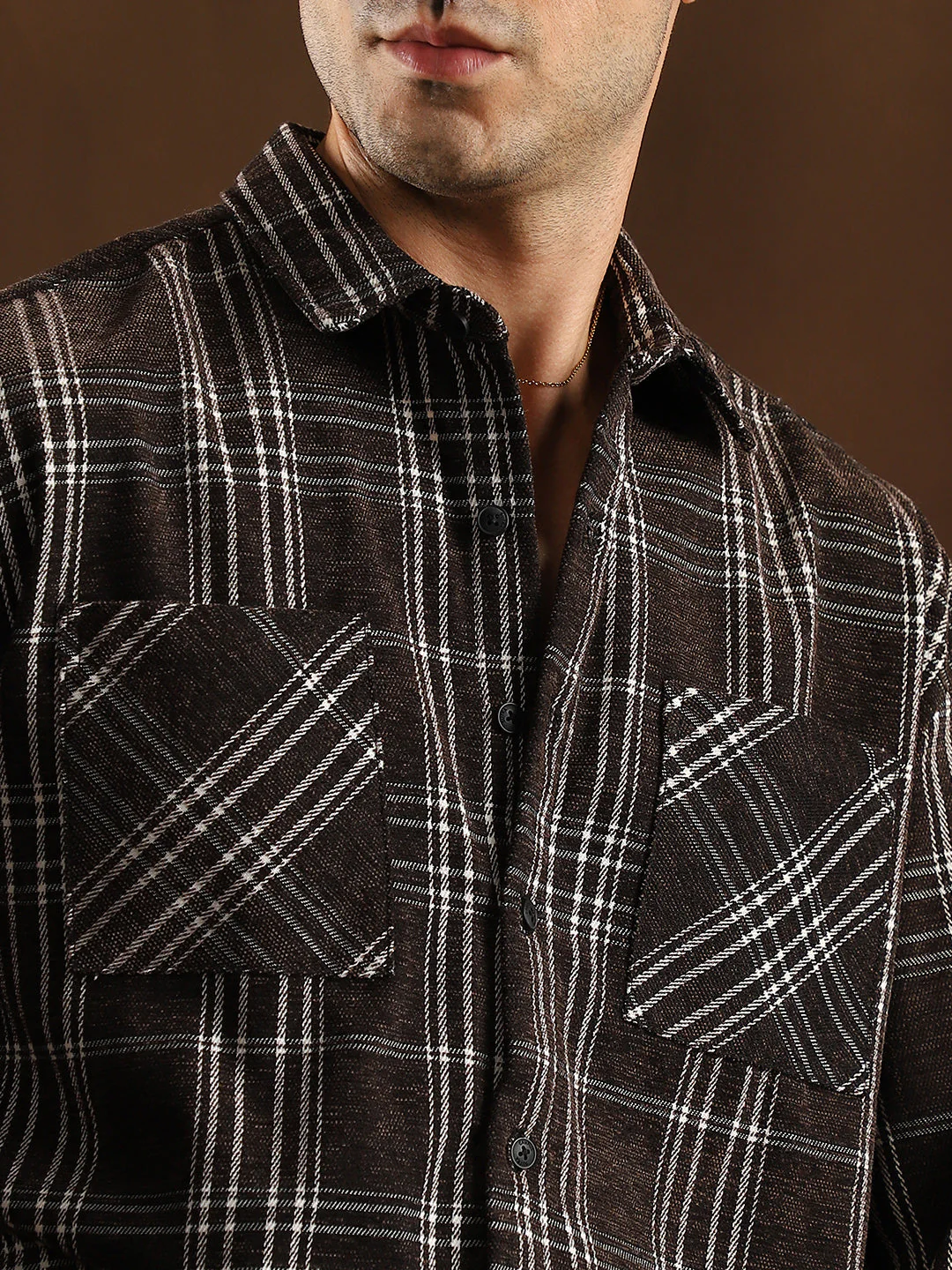Multi-Check Utility Shacket - Image 7