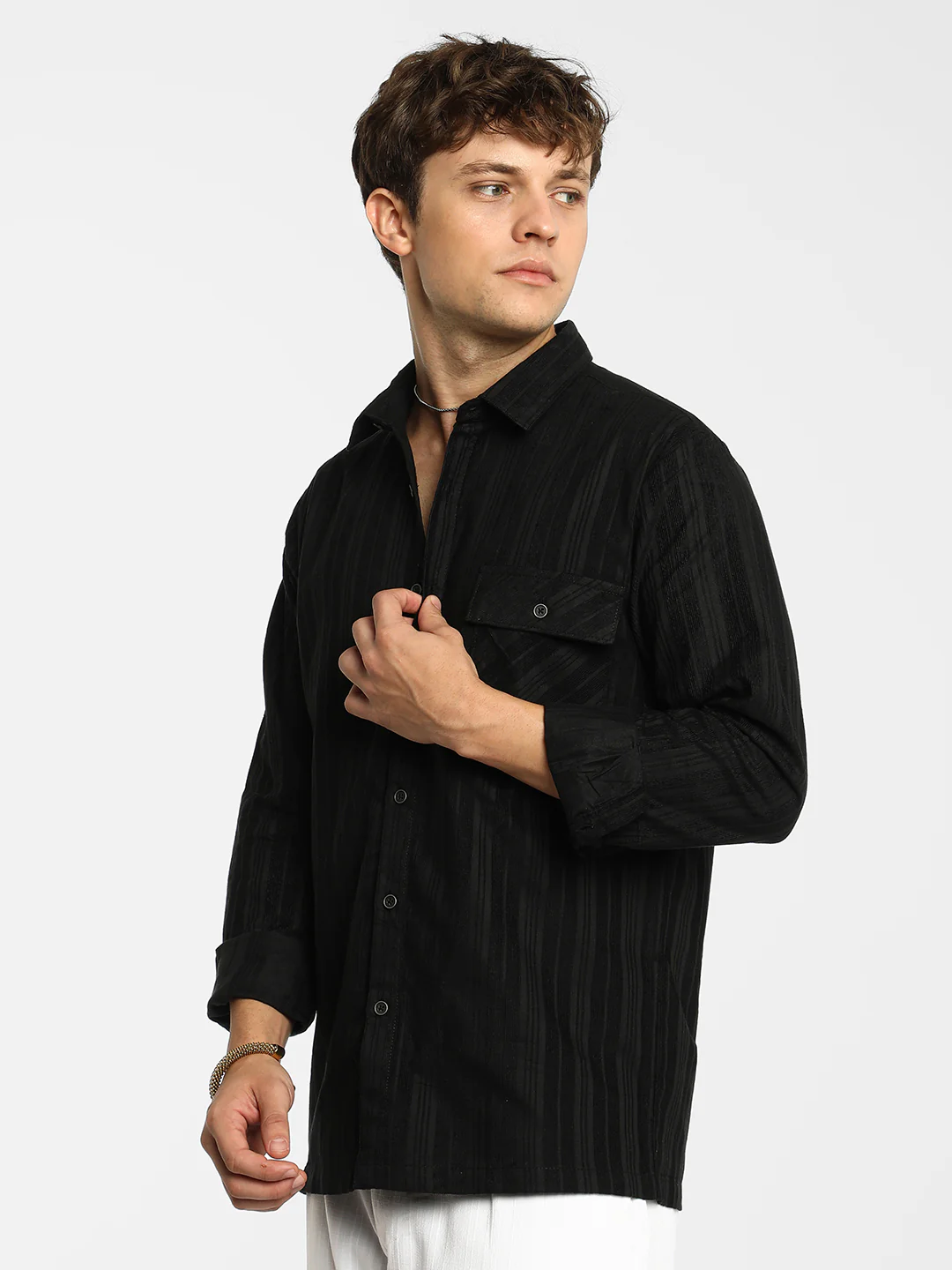 Multitrack-Striped Shirt - Image 10