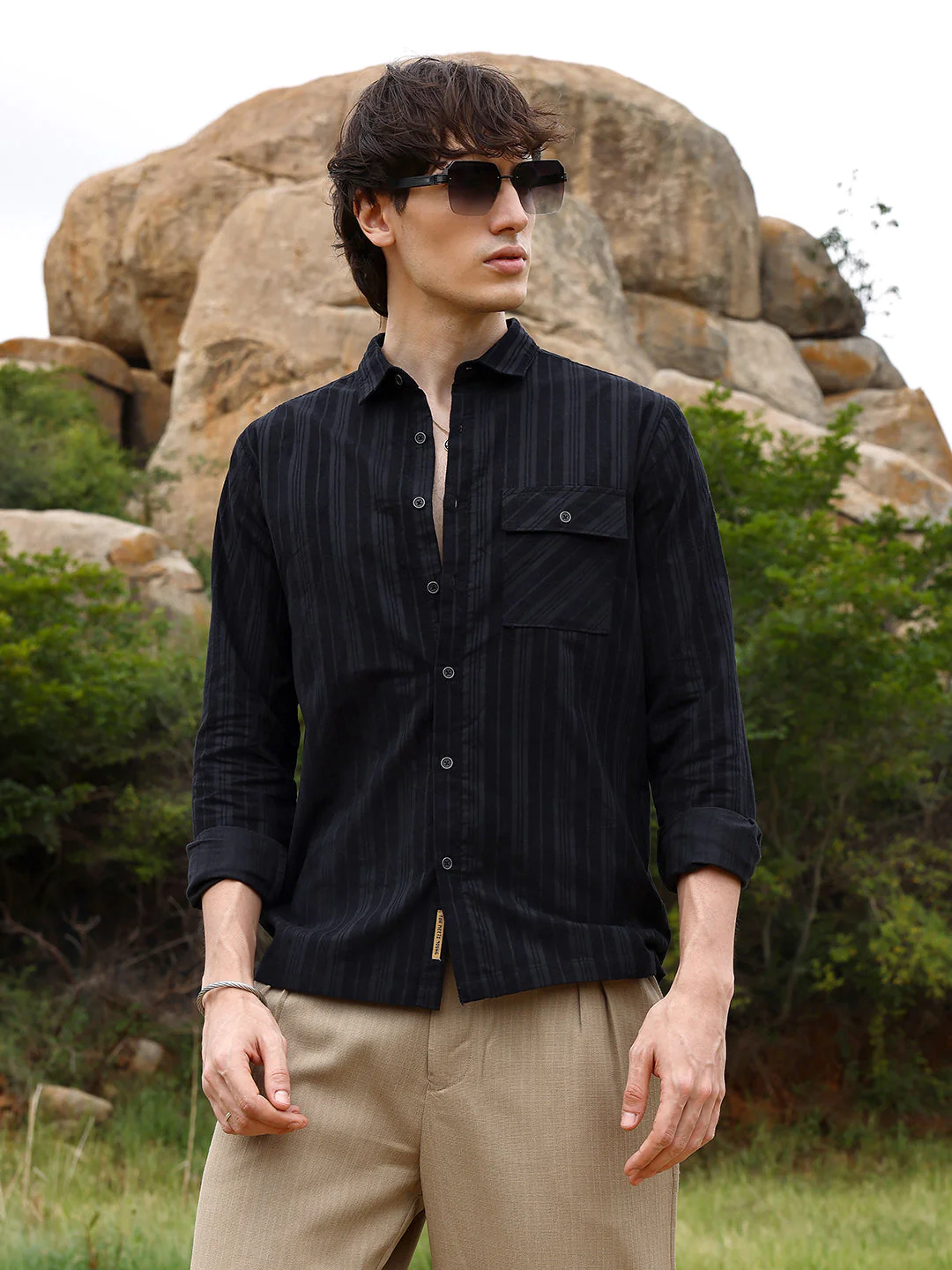 Multitrack-Striped Shirt - Image 3