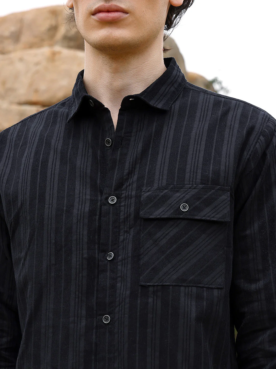 Multitrack-Striped Shirt - Image 7
