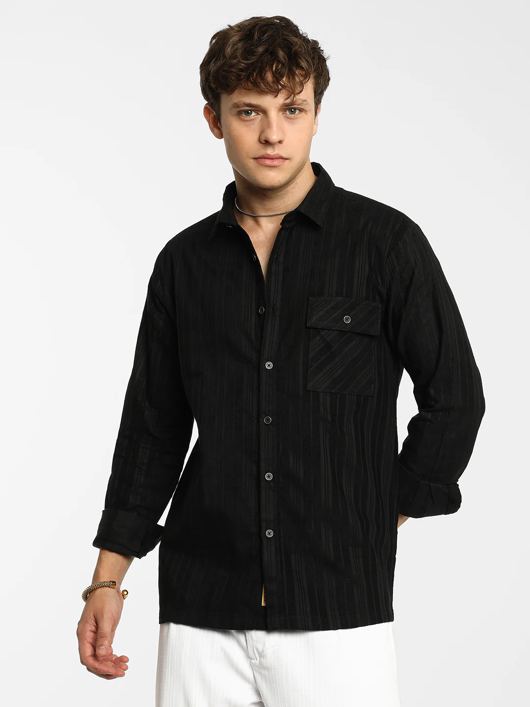 Multitrack-Striped Shirt - Image 9