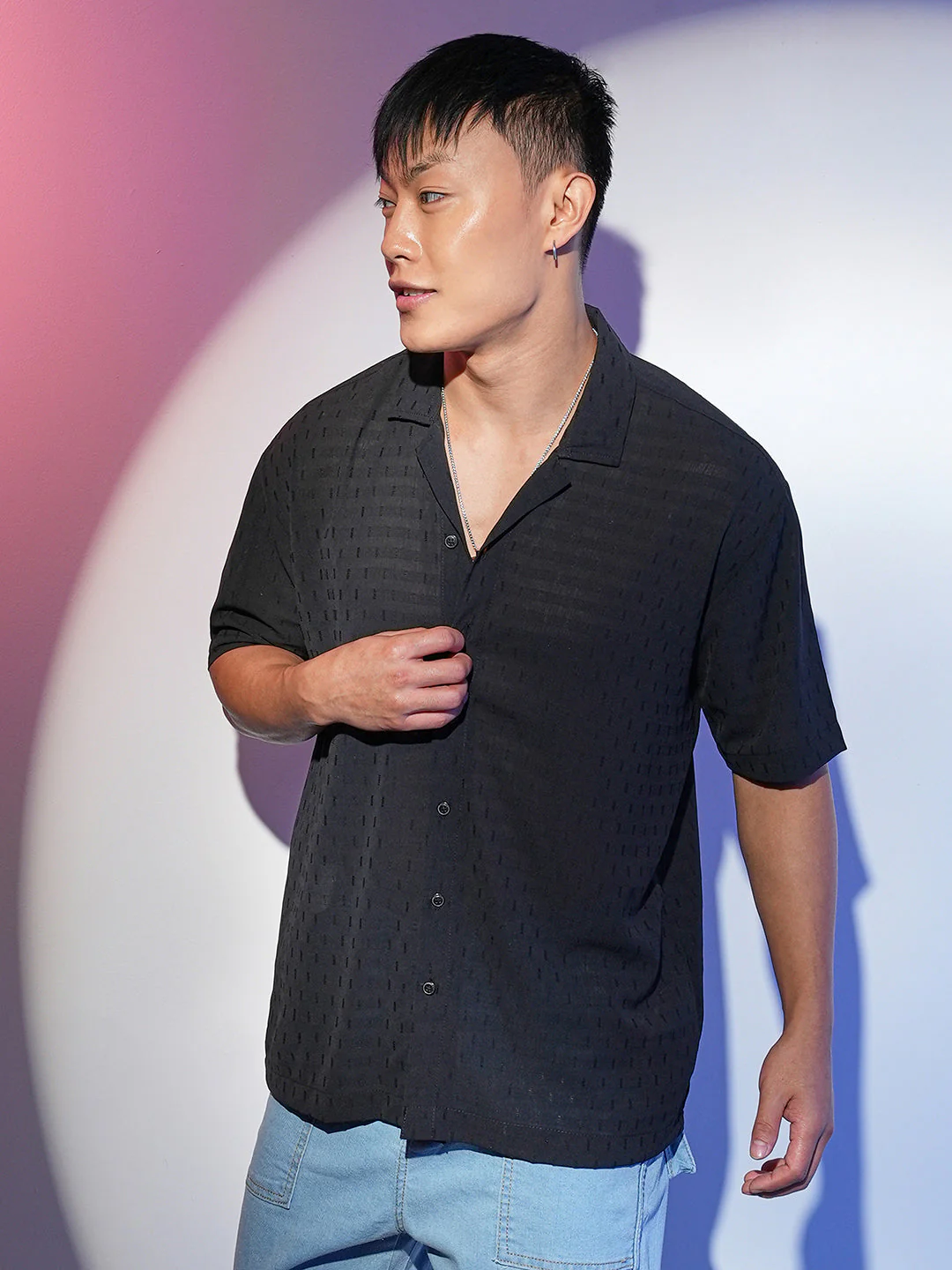 Oversized Woven Shirt - Image 3