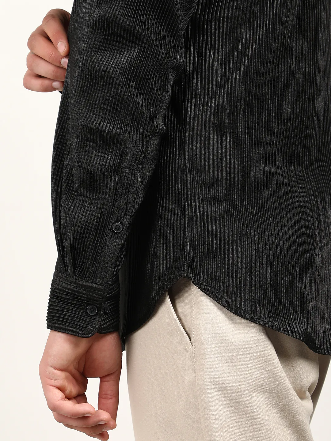 Pleat-Creased Shirt - Image 7