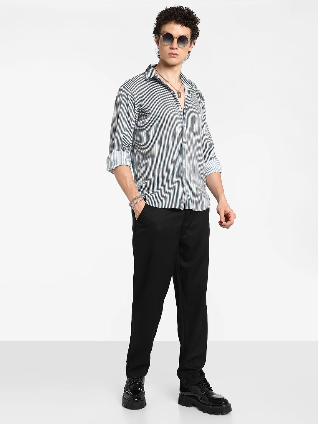 Pleat-Creased Shirt - Image 13