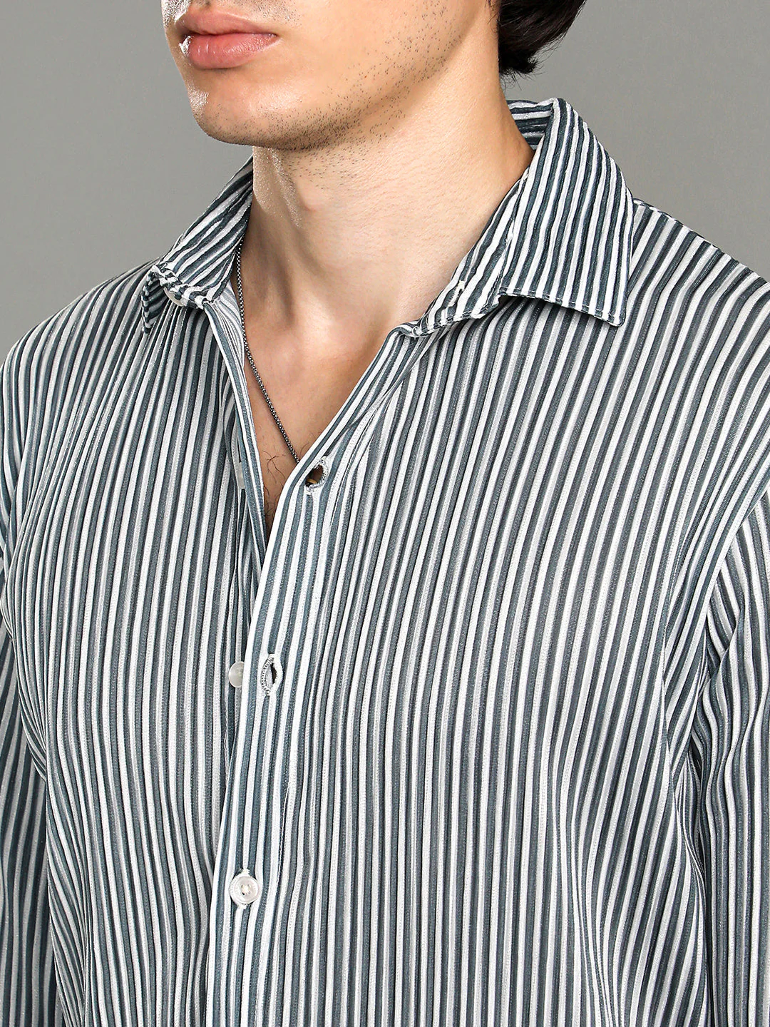 Pleat-Creased Shirt - Image 7