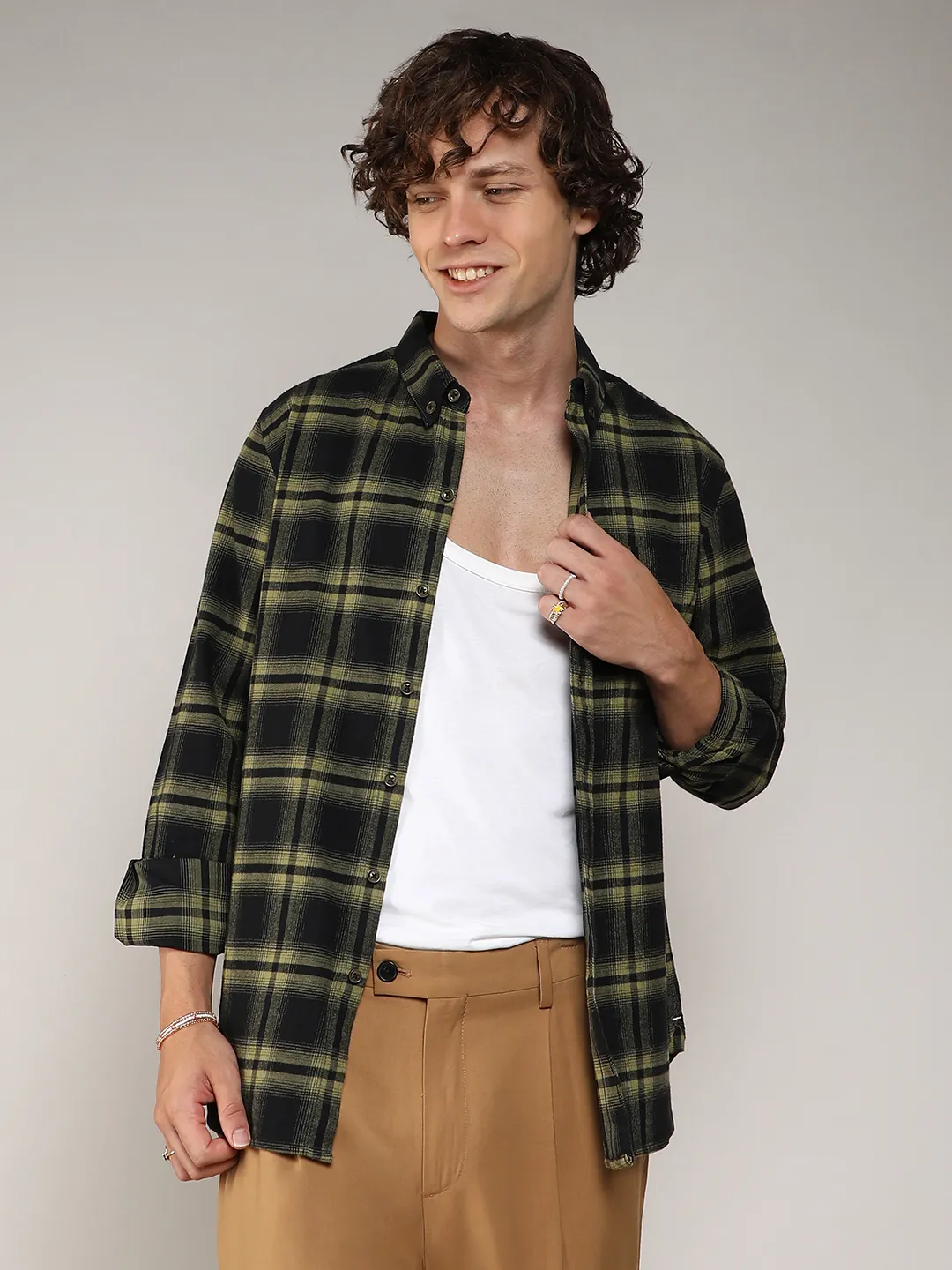Brushed Buffalo Check Shirt - Image 2