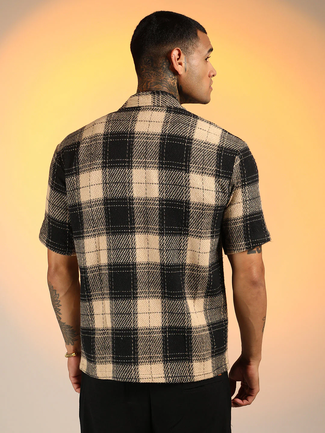 Tartan Resort Oversized Shirt - Image 4