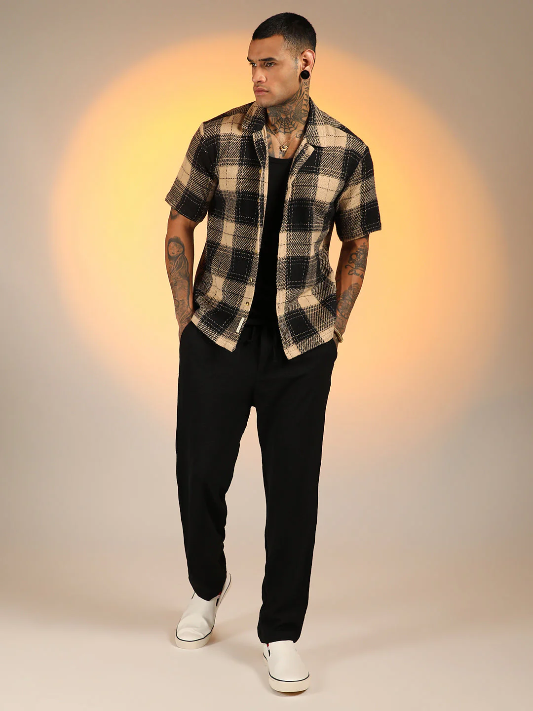 Tartan Resort Oversized Shirt - Image 5