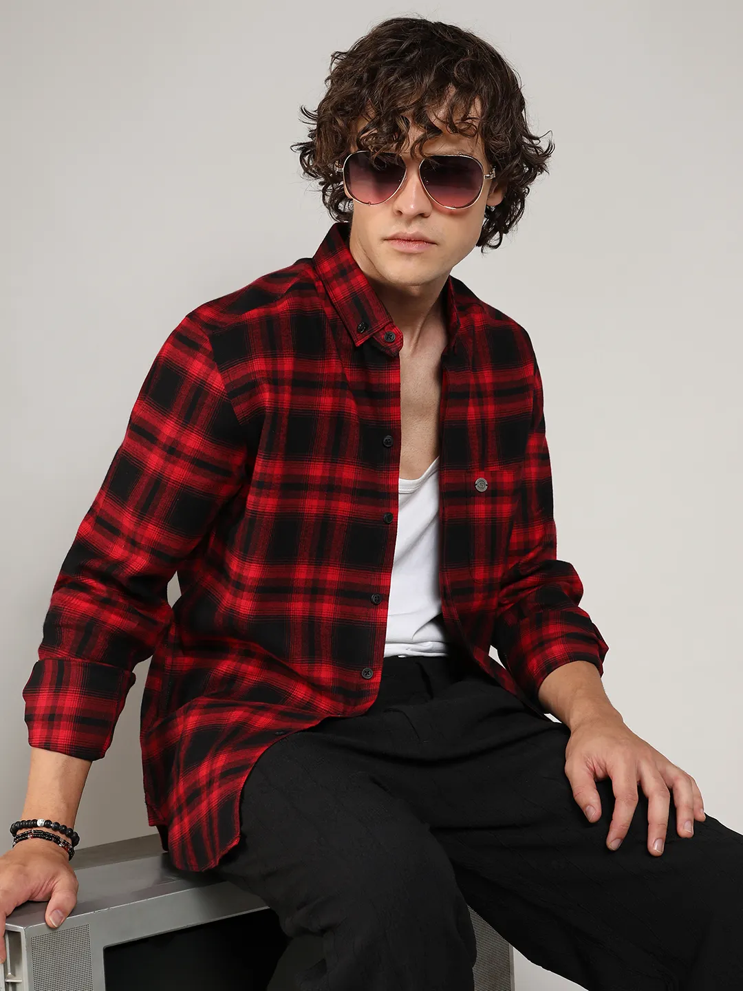 Brushed Buffalo Check Shirt - Image 4