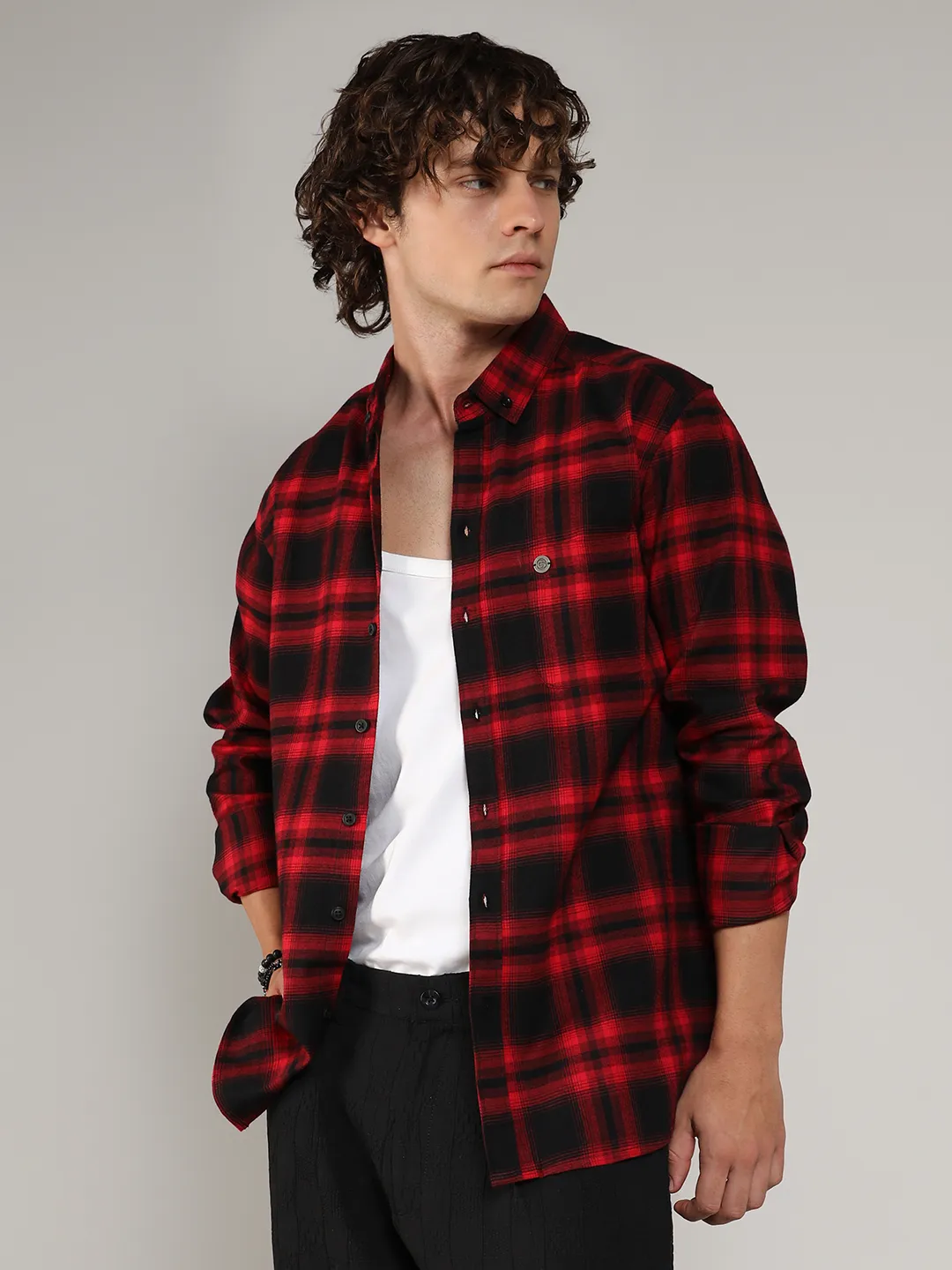 Brushed Buffalo Check Shirt - Image 6