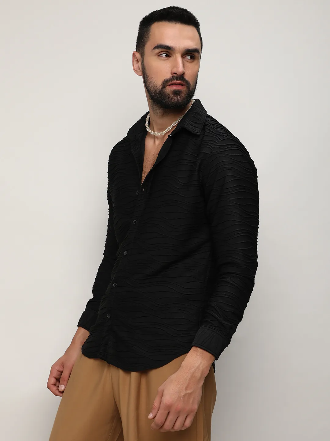 Self-Design Wave Shirt - Image 5