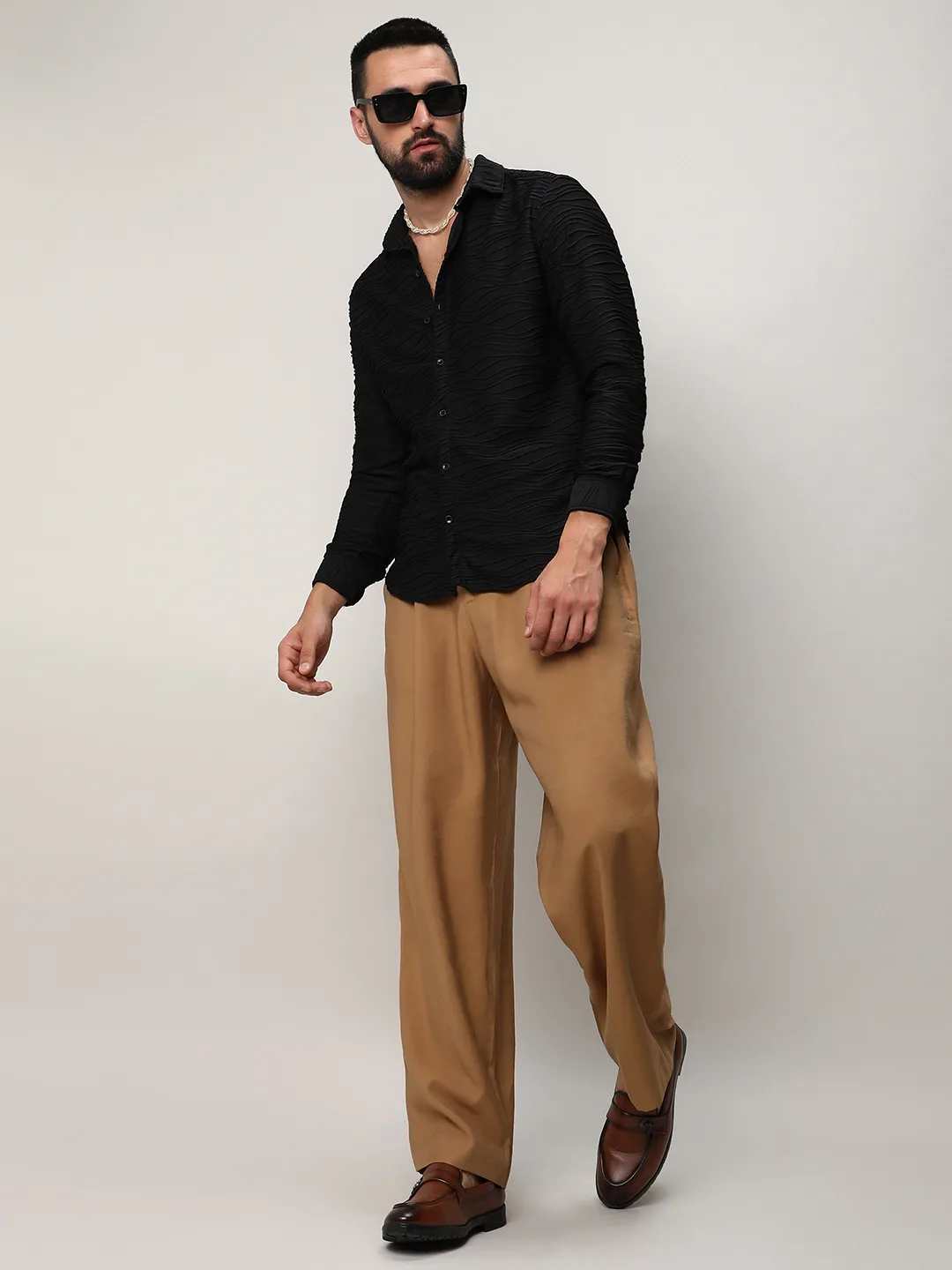 Self-Design Wave Shirt - Image 8