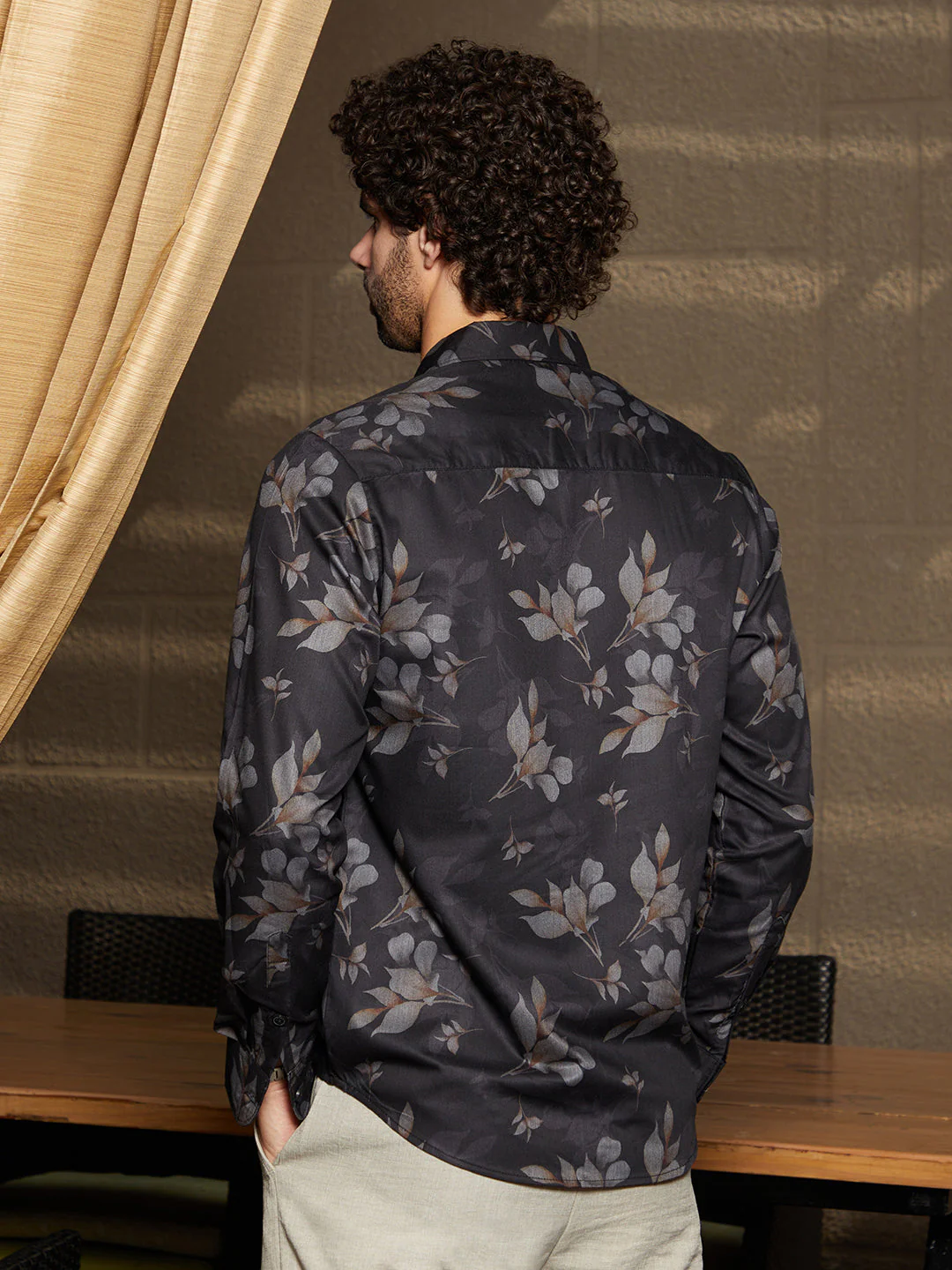 Stamped-Foliage Shirt - Image 4