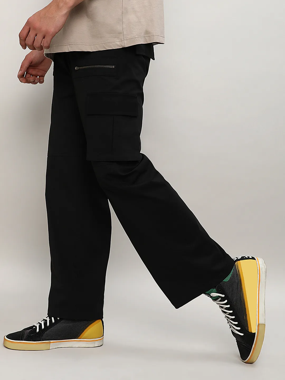 Straight Fit Cargo Trousers - Image 3