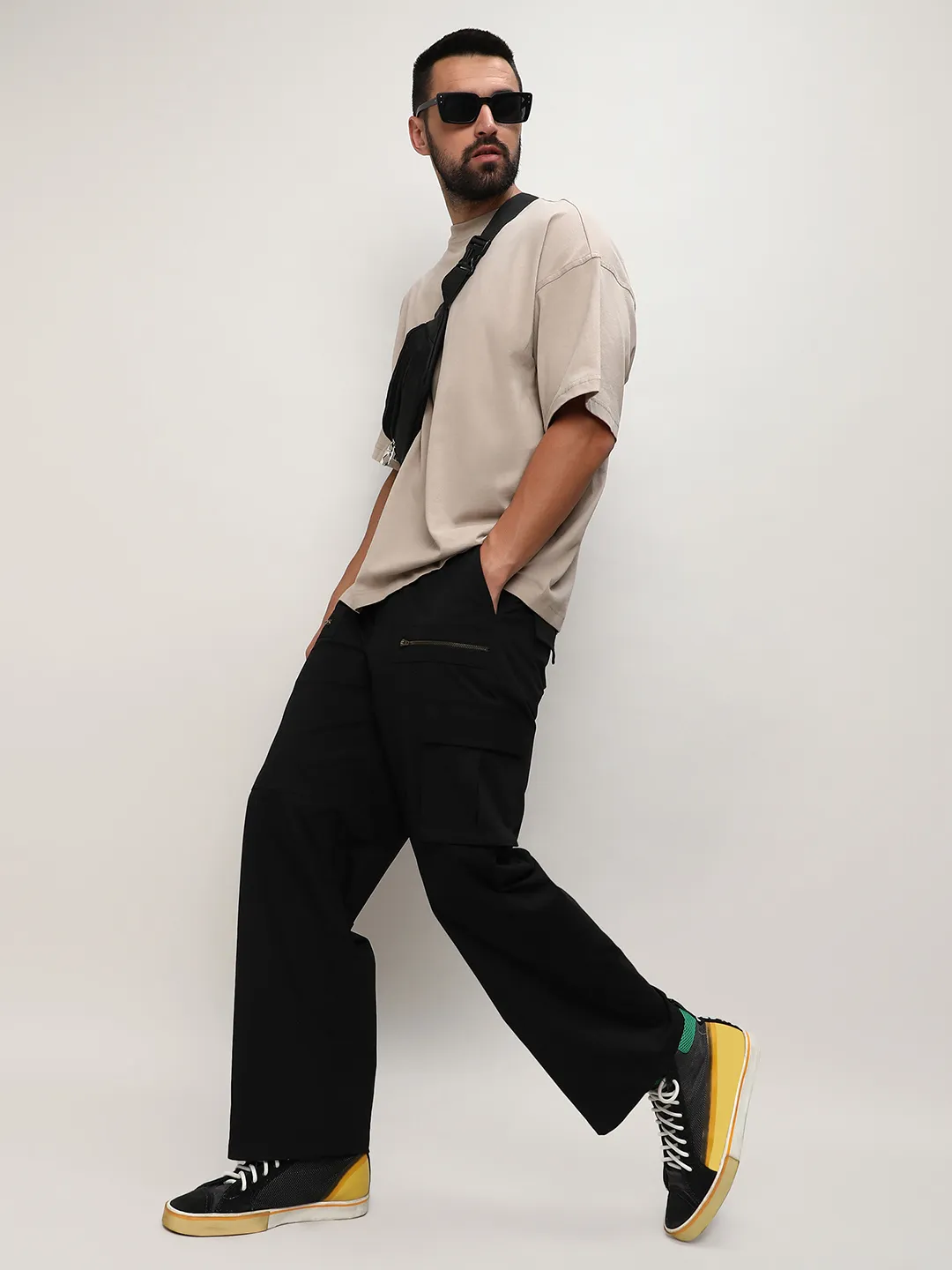 Straight Fit Cargo Trousers - Image 5