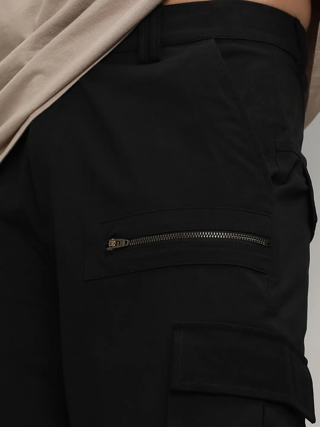 Straight Fit Cargo Trousers - Image 7