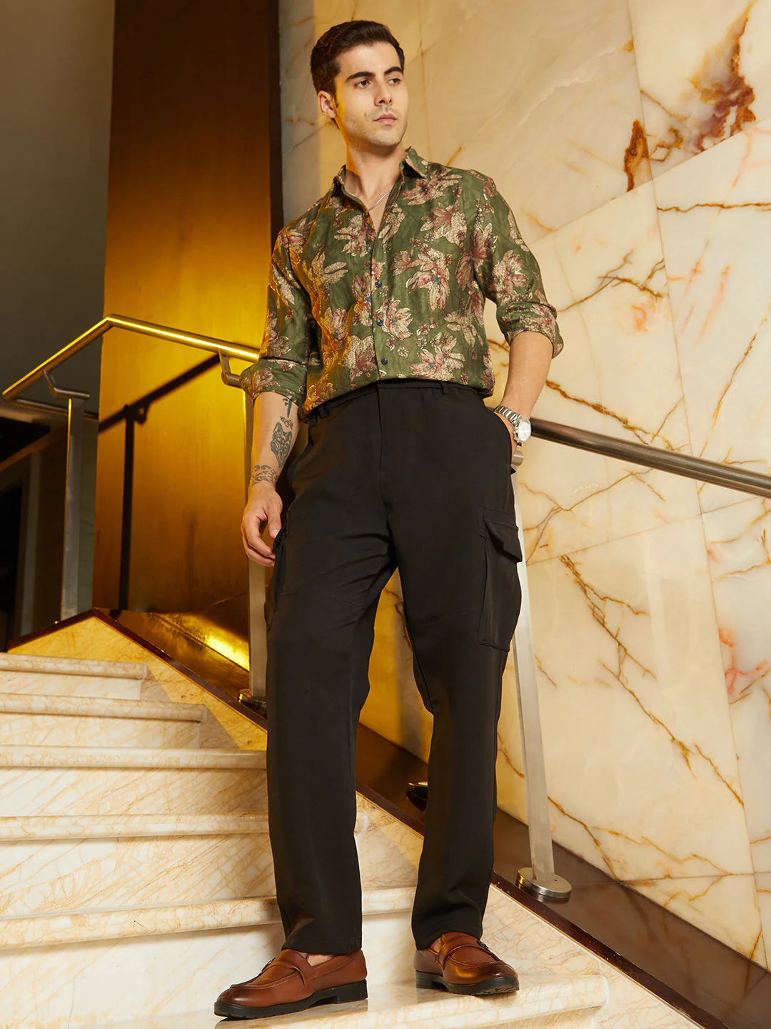 Straight-Fit Cargo Trousers - Image 5