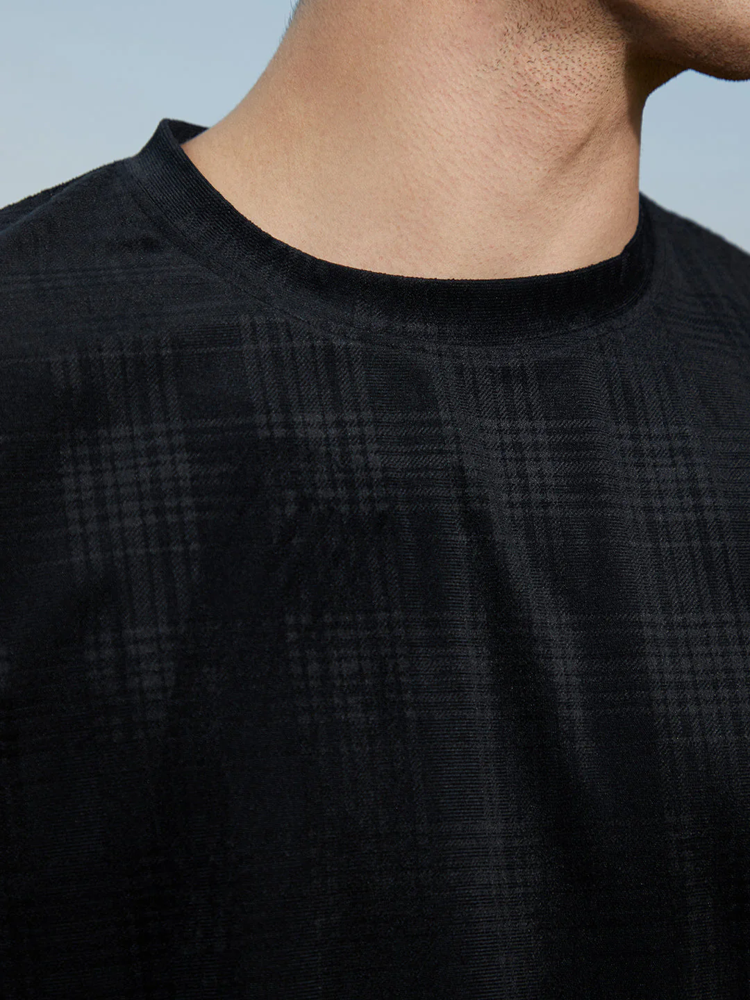 Tartan-Plaid Oversized T-Shirt - Image 7