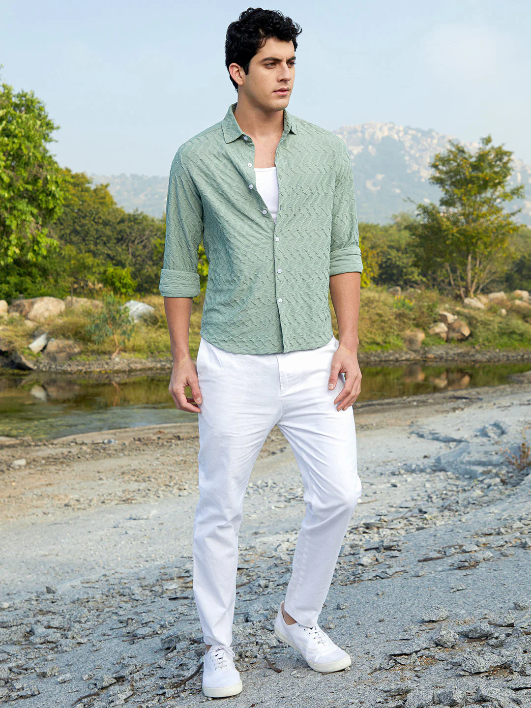 Herringbone-Tactile Shirt - Image 5