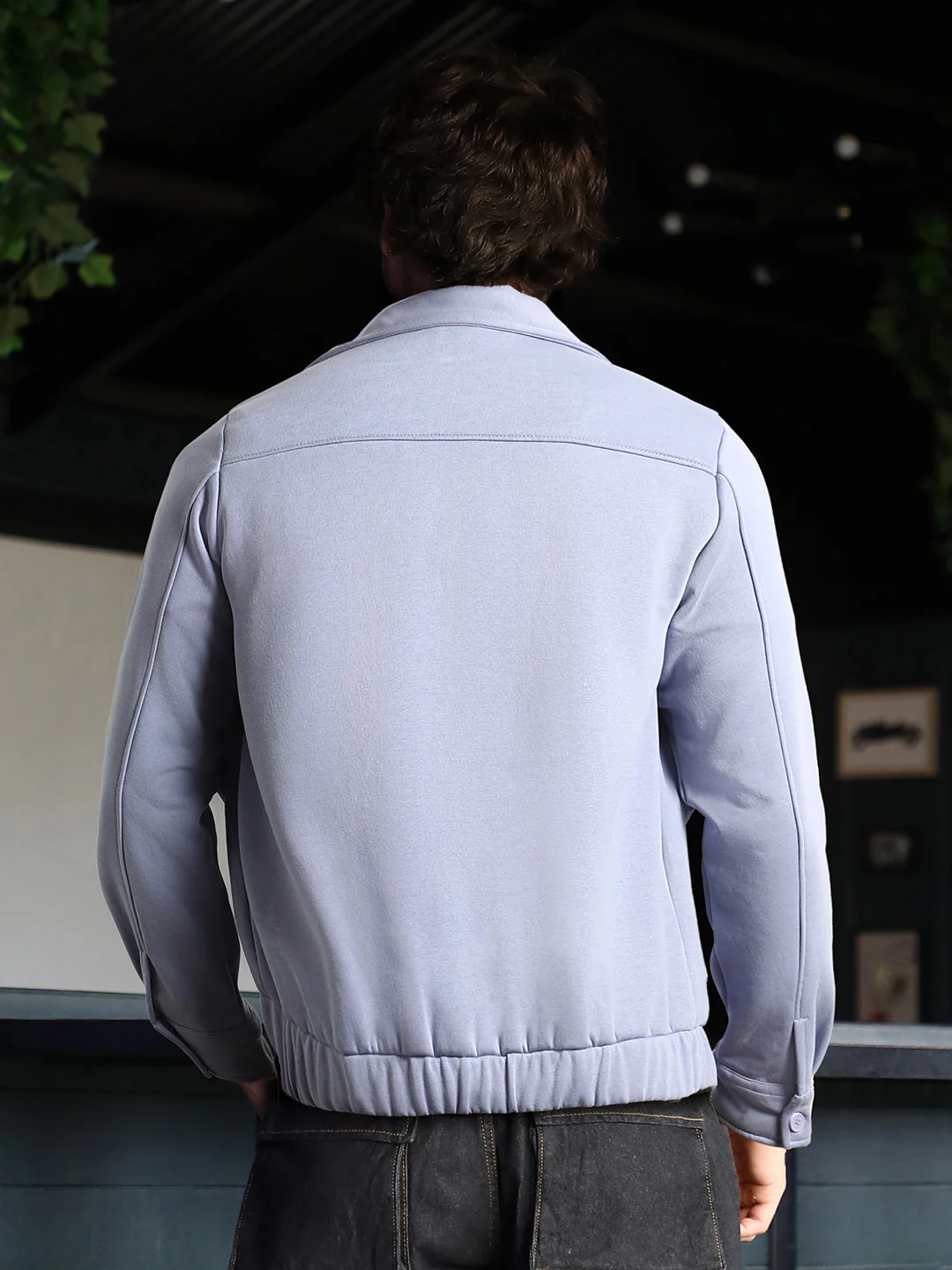 Zip-Front Knit Jacket - Image 4