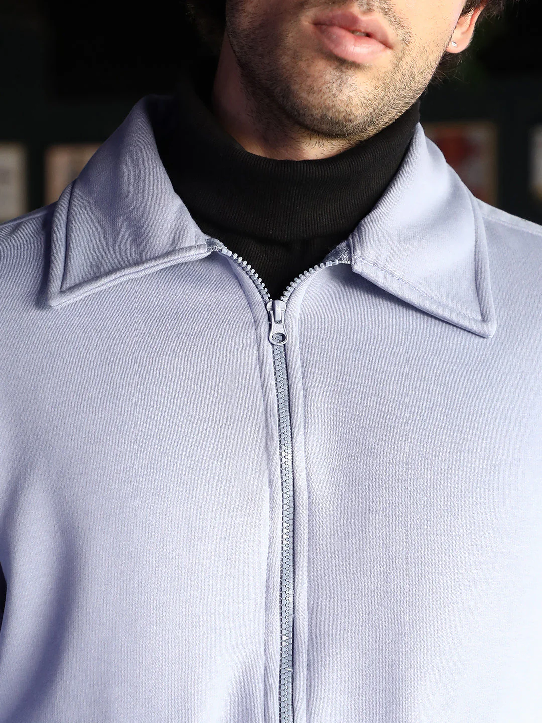 Zip-Front Knit Jacket - Image 7