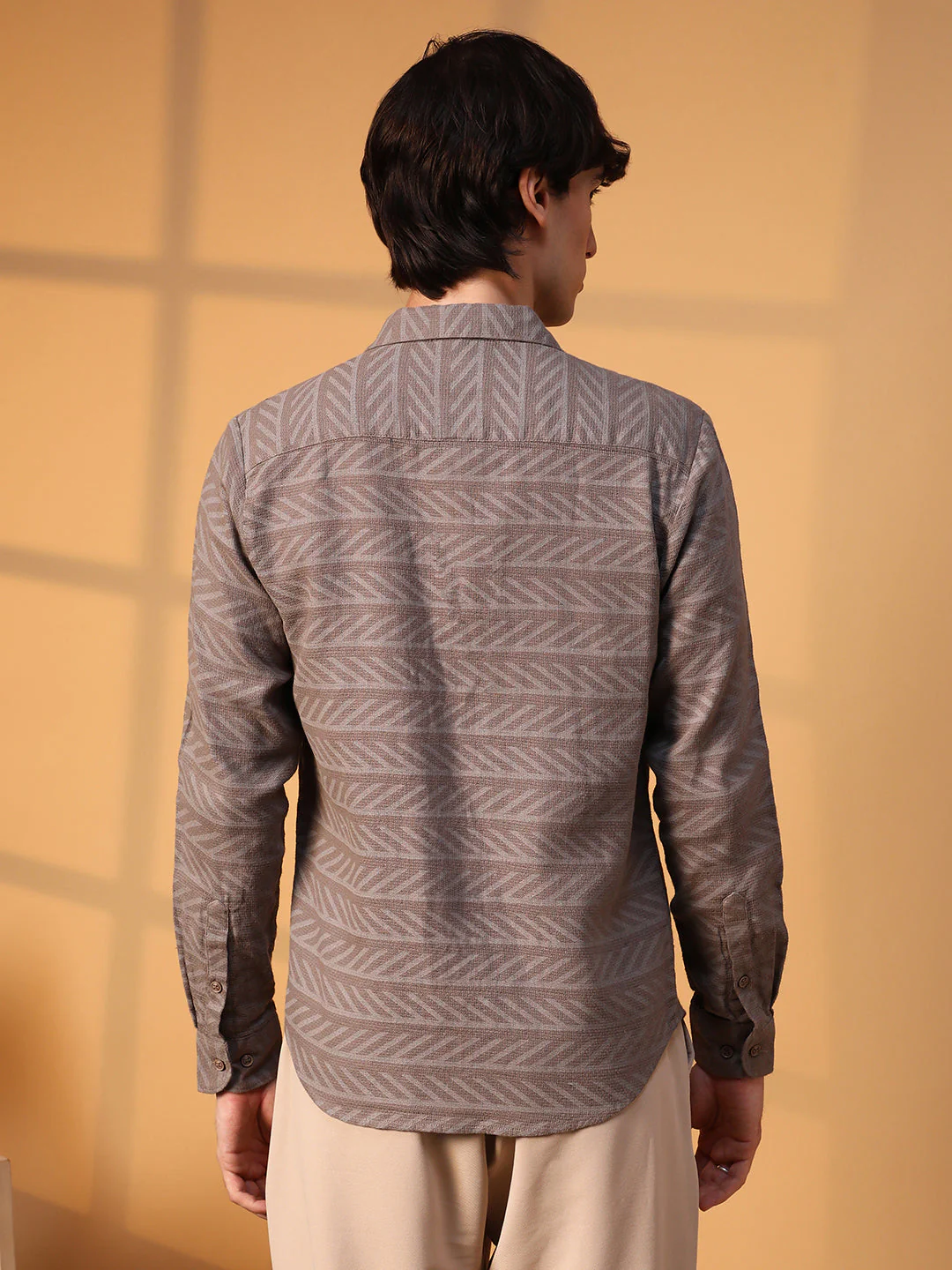 Earthy Lined Shirt - Image 4