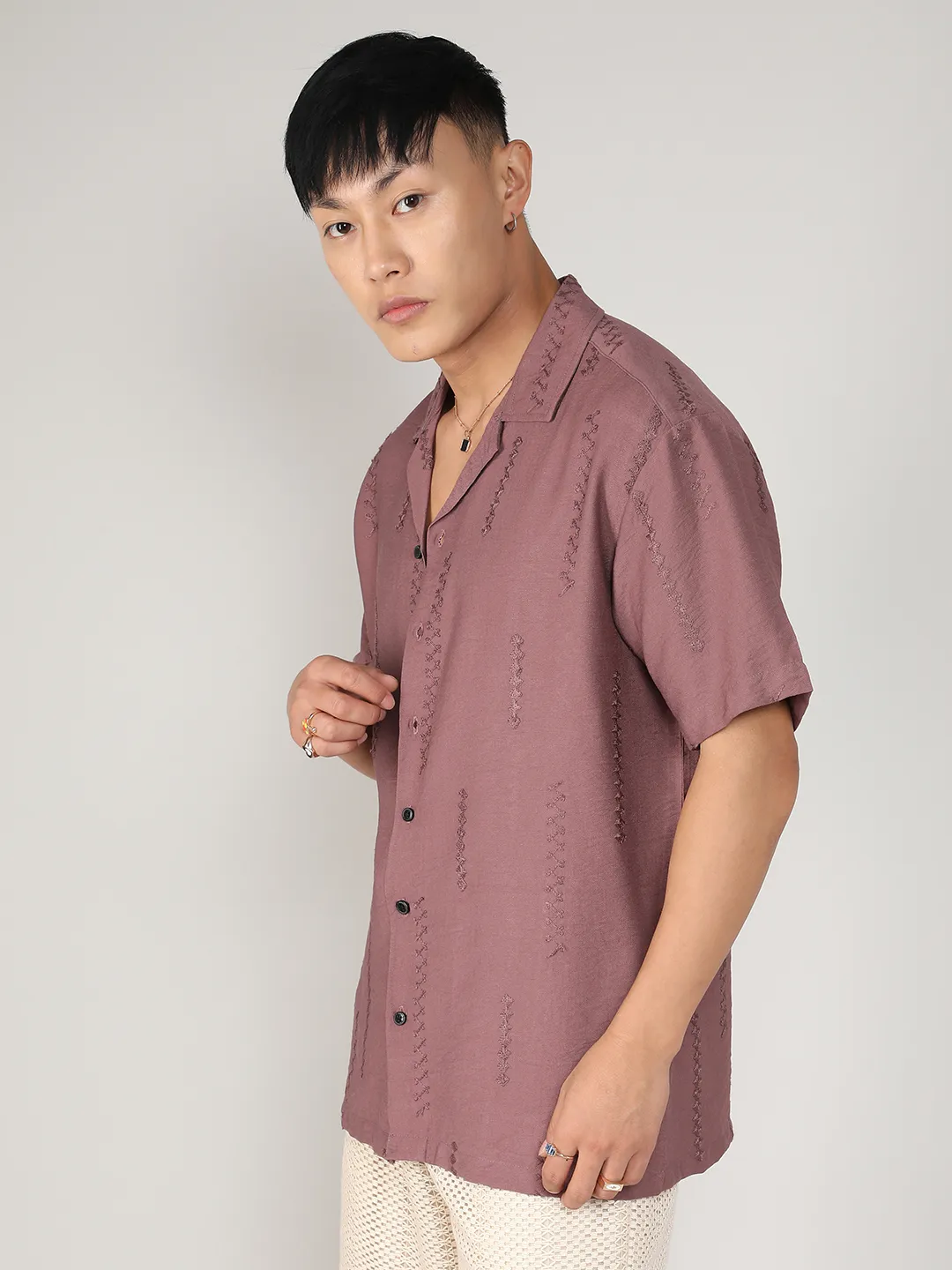 Embroidered Twist Shirt - Image 3