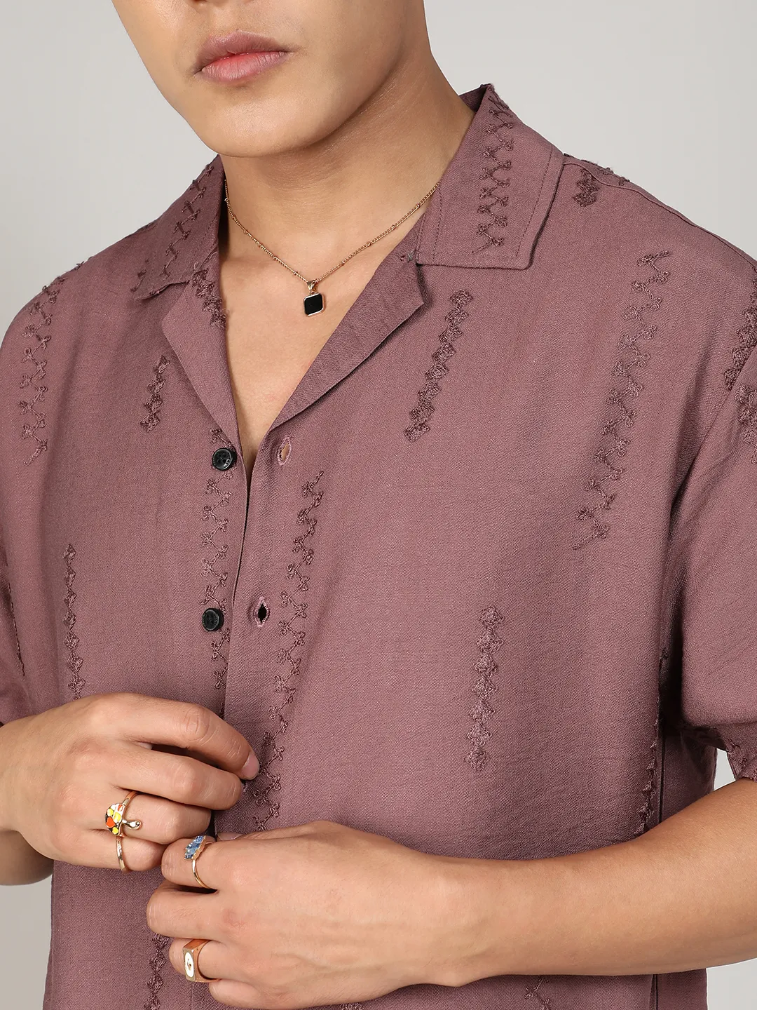 Embroidered Twist Shirt - Image 7