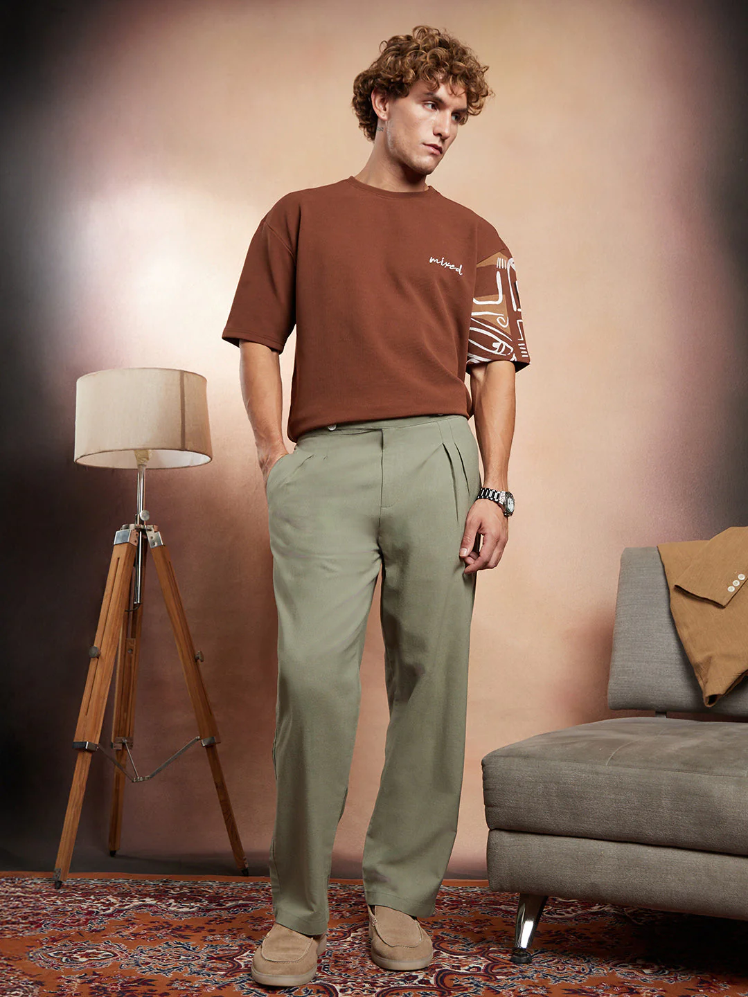 Lightweight - Linen-Blend Cigrette Trousers - Image 6