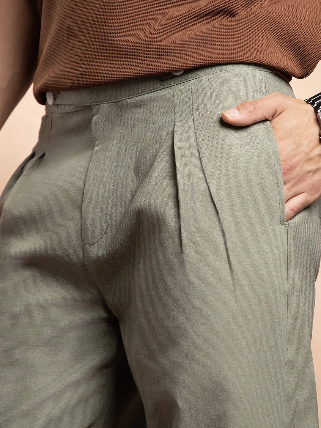 Lightweight - Linen-Blend Cigrette Trousers - Image 7