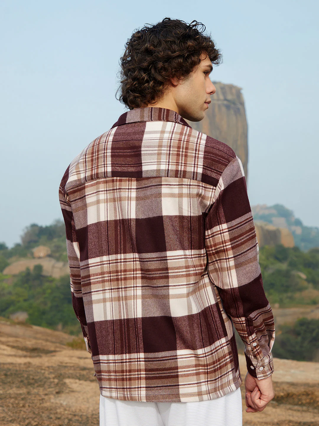 Plaid Oversized Shirt - Image 4