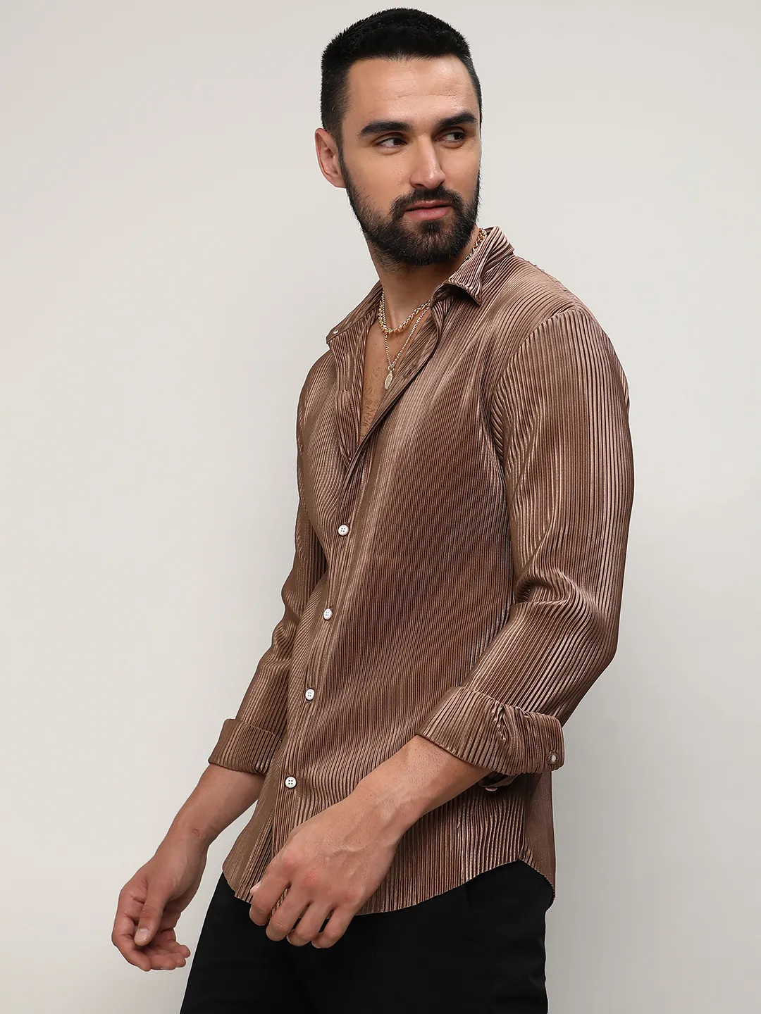 Pleat-Creased Shirt - Image 6