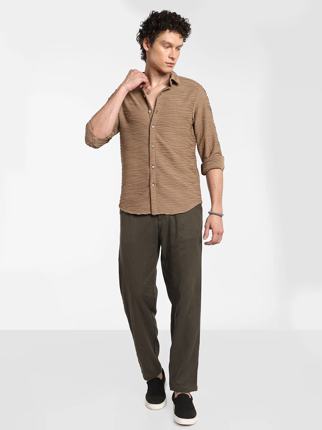 Self-Design Wave Shirt - Image 13