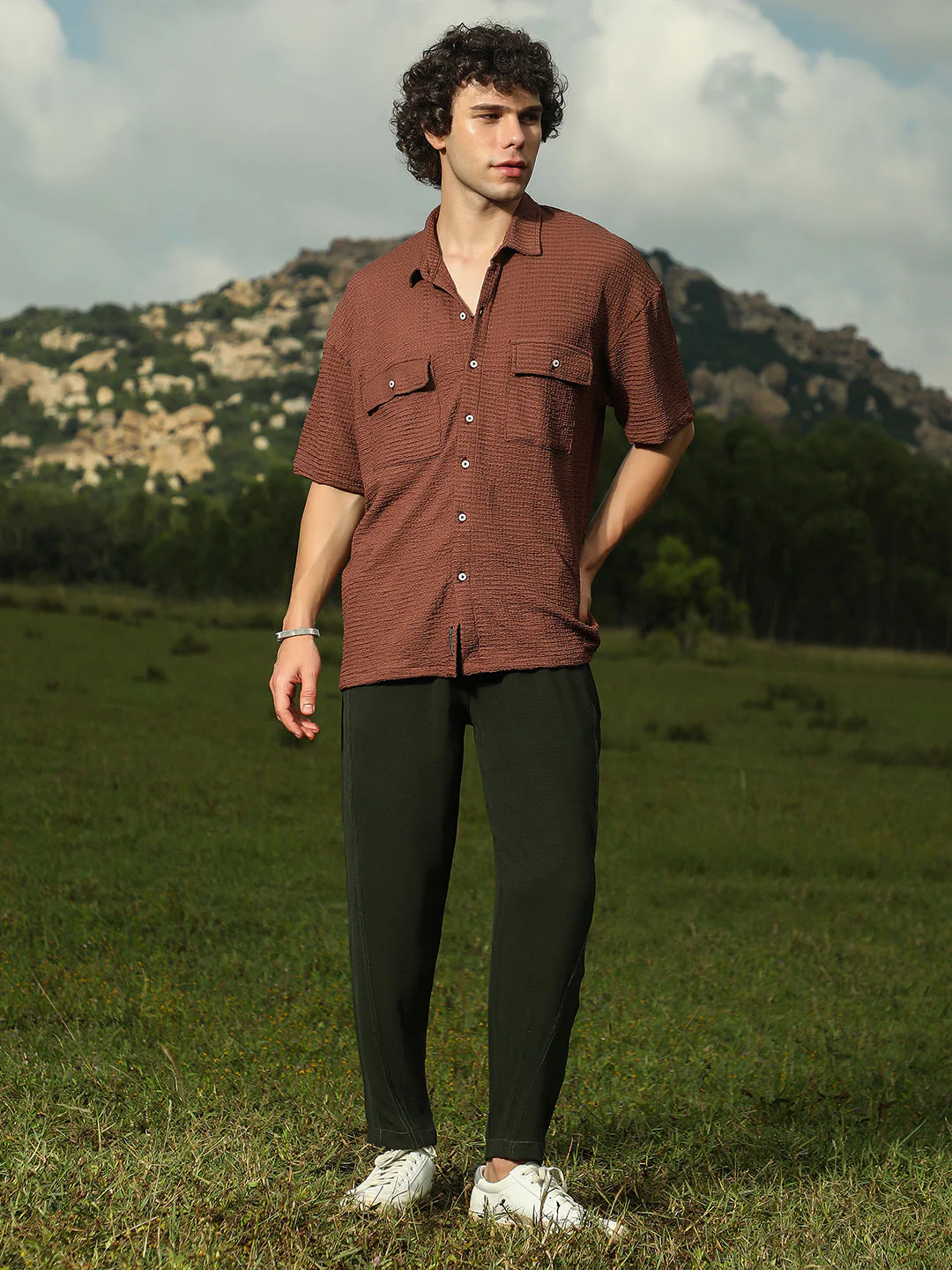 Tactile-Utility Oversized Shirt - Image 5
