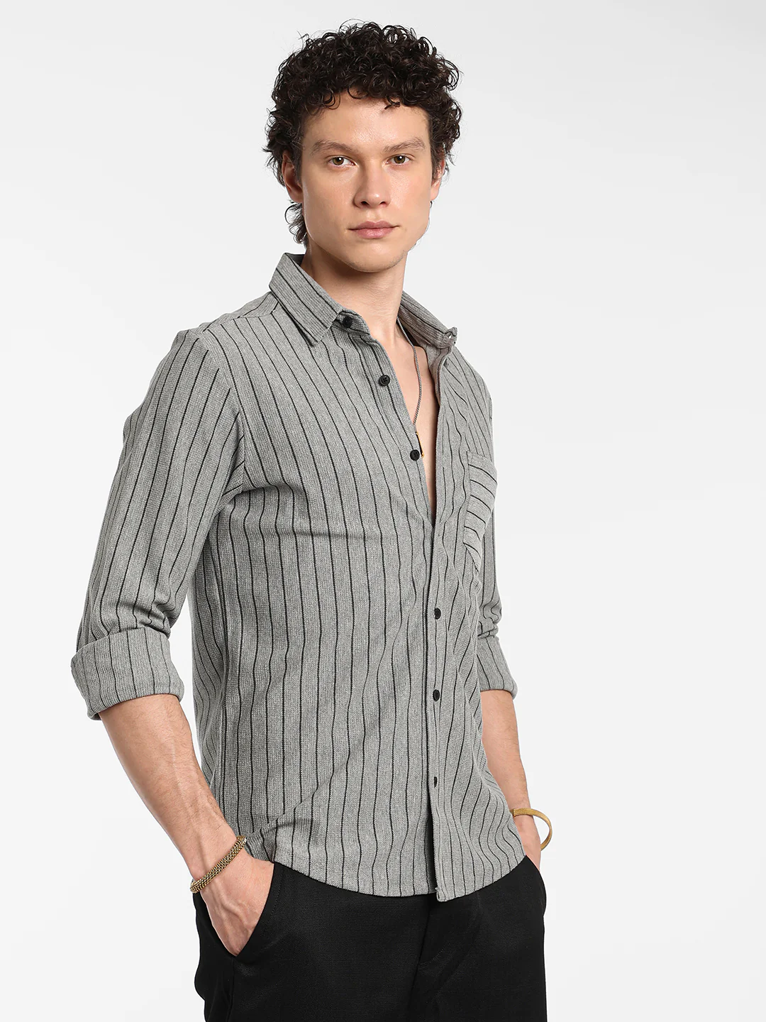 Pinstriped Shirt - Image 11