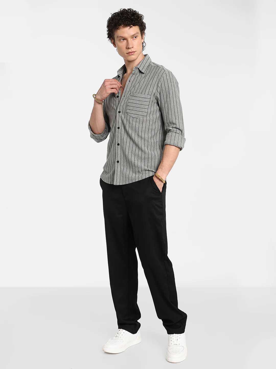 Pinstriped Shirt - Image 13