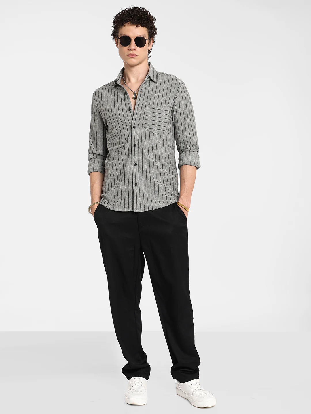 Pinstriped Shirt - Image 14
