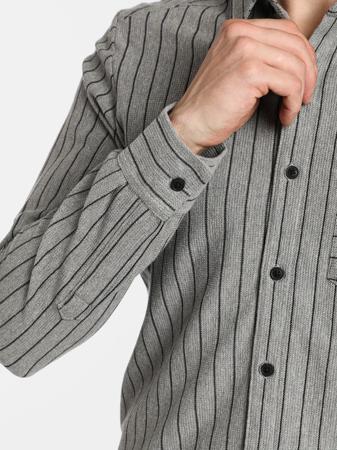Pinstriped Shirt - Image 16