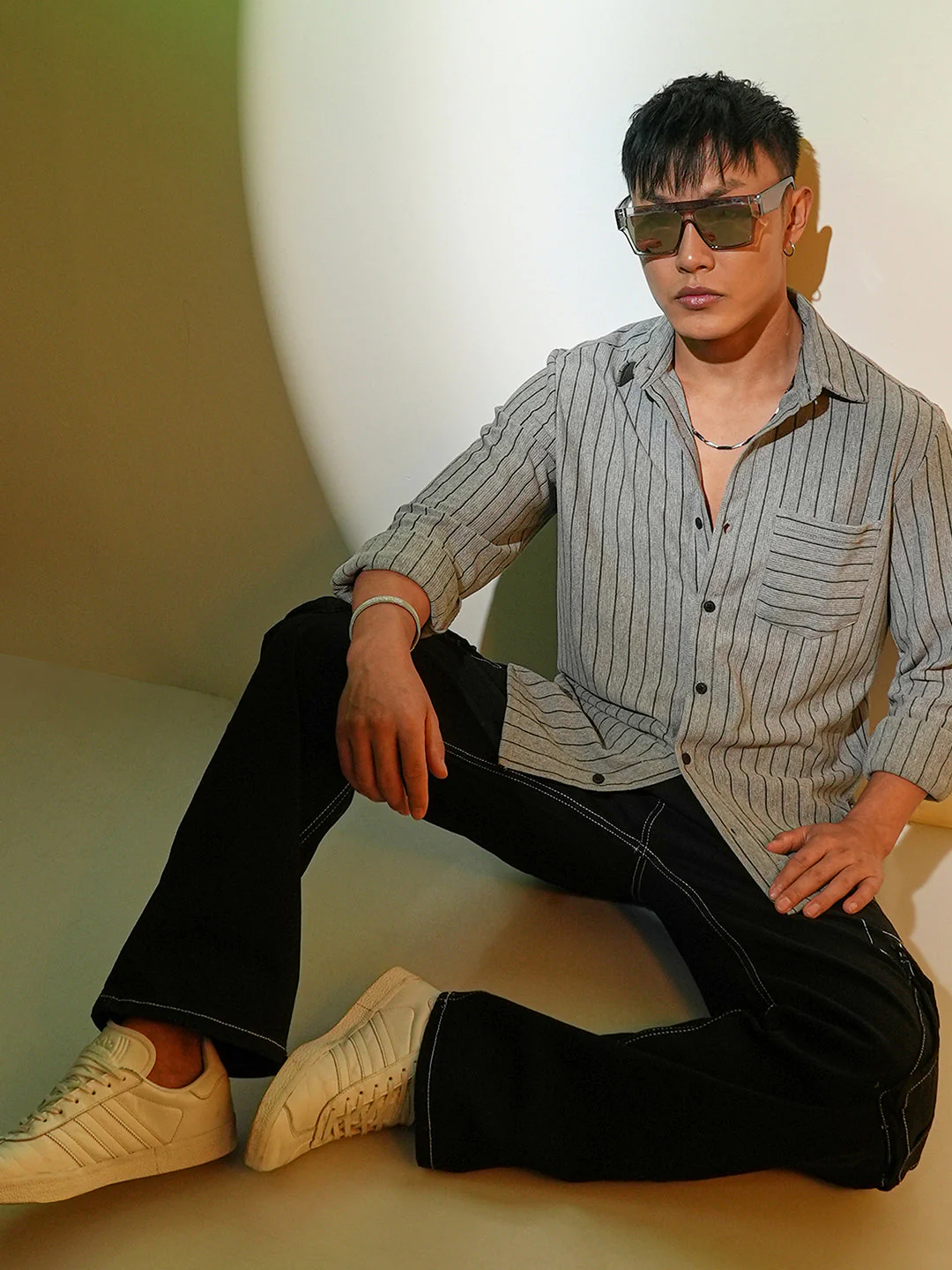 Pinstriped Shirt - Image 6