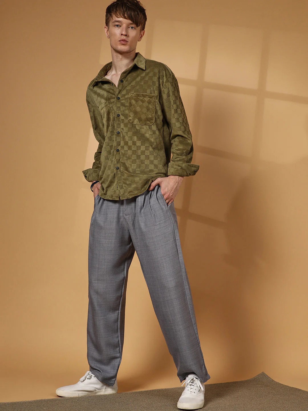 Lightweight - Pleated Relaxed Trousers - Image 5
