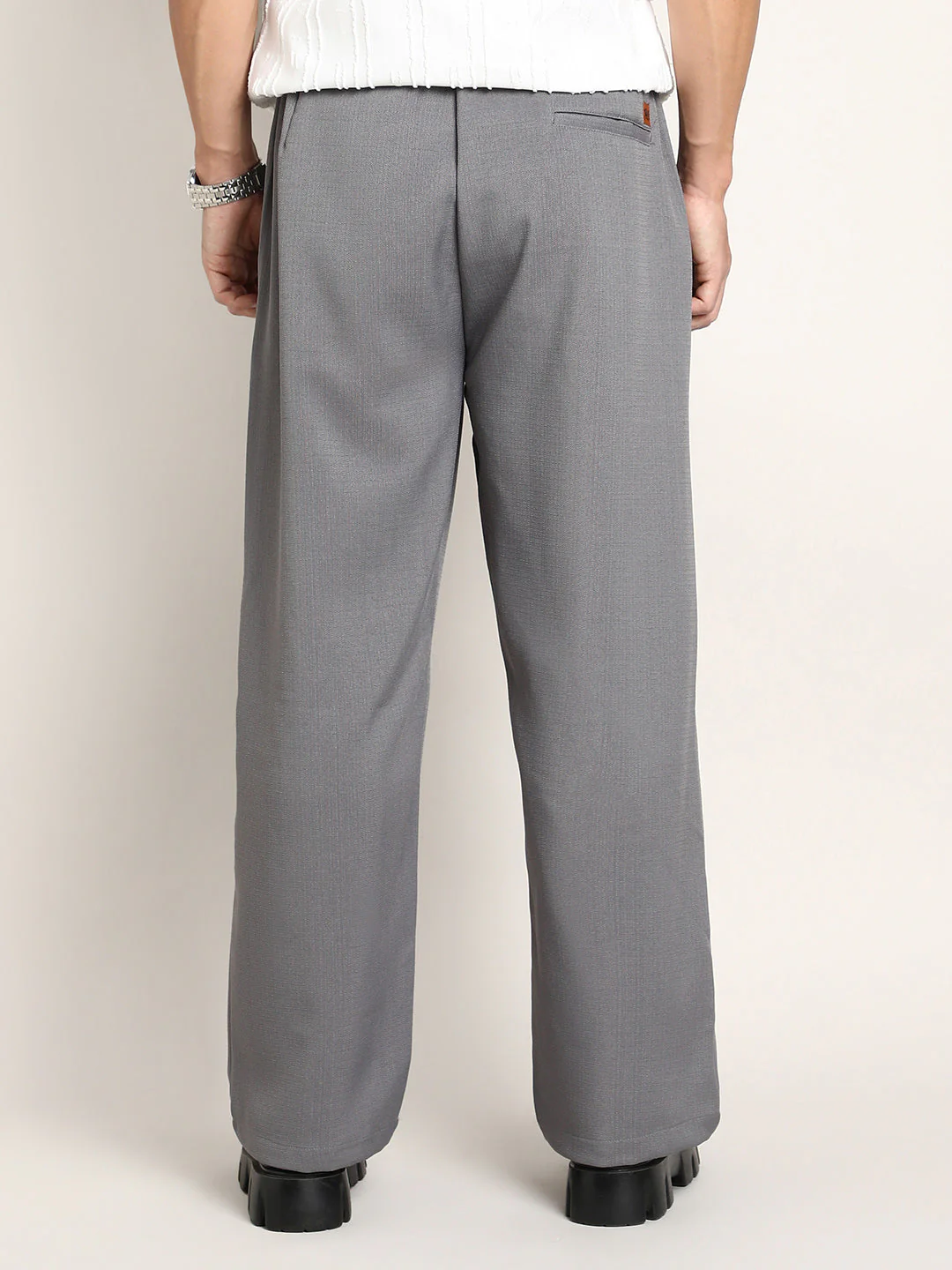 Lightweight - Relaxed-Panel Tailored Trousers - Image 4